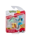 Pokemon Battle Figure Set trei figurine Growlithe, Dreepy si Lucario 5 8 cm