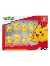 Pokemon Battle Set 8 figurine Pikachu 5 cm