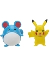 Pokemon Battle Set Minifigurine Marill & Pikachu 5 cm