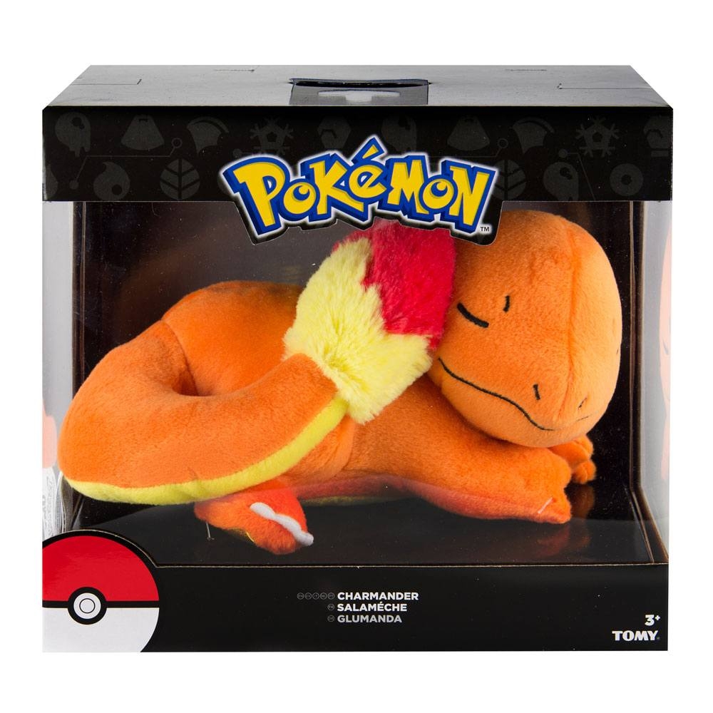 pokemon jucarie plus sleeping charmander 20 cm pokemon