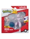 Pokemon Set 2 figurine Mewtwo 10 cm & Mew 5 cm