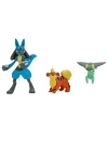 Pokemon Set 3 figurine de actiune, Growlithe & Dreepy & Lucario 5-7 cm