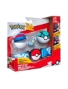 Pokemon - Set figurina si centura Clip n Go, Great Ball & Net Ball & Squirtle #1