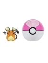 Pokemon Set figurine Clip n Go, Dedenne & Love Ball