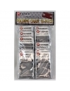 Set 10 scaune pliante argintii (Ringside exclusive)