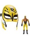 Set accesorii joc de rol si Figurina articulata Rey Mysterio Main Event 15 cm
