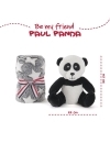 Set Paturica si Jucarie de Plus Panda Bear 22cm