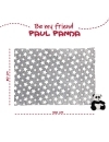 Set Paturica si Jucarie de Plus Panda Bear 22cm