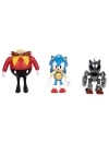 Sonic The Hedgehog 30th Anniversary Set 3 figurine articulate 10cm