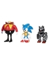 Sonic The Hedgehog 30th Anniversary Set 3 figurine articulate 10cm