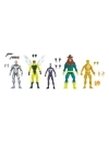 Spider-Man Marvel Legends Set 5 figurine articulate Spider-Man, Silvermane, Human Fly, Molten Man, Razorback 15 cm