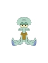 SpongeBob SquarePants Jucarie de plus Squidward 22 cm