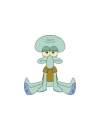 SpongeBob SquarePants Jucarie de plus Squidward 22 cm