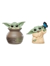 Star Wars Set 2 minifigurine Grogu Jar Hideaway & Butterfly Encounter (Bounty Collection) 6 cm