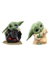 Star Wars Bounty Collection Figure 2-Pack Grogu Helmet Hijinks & Peek-A-Boo 6 cm