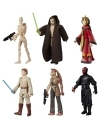 Star Wars Episode I Retro Collection Set 6 figurine articulate The Phantom Menace 10 cm