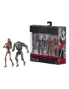 Star Wars Episode II Black Series Set 2 figurine articulate C-3PO (B1 Battle Droid Body) & Super Battle Droid 15 cm