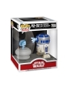 Star Wars POP! Deluxe Vinyl Figure R2D2 w/Leia 9 cm
