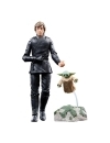 Star Wars: The Book of Boba Fett Black Series Set 2 figurine Luke Skywalker & Grogu 15 cm
