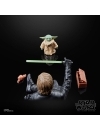Star Wars: The Book of Boba Fett Black Series Set 2 figurine Luke Skywalker & Grogu 15 cm