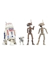 Star Wars: The Mandalorian Black Series Set 4 figurine articulate R5-D4, BD-72 & Pit Droids