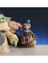 Star Wars: The Mandalorian & Grogu Set figurine interactive Huggin' Grogu & Anzellan 17 cm