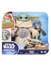 Star Wars: The Mandalorian & Grogu Set figurine interactive Huggin' Grogu & Anzellan 17 cm