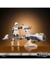 Star Wars: The Mandalorian Vintage Collection Vehicle with Figures Speeder Bike with Scout Trooper & Grogu