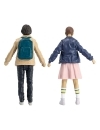 Stranger Things Set 2 figurine articulate Eleven & Mike Wheeler 8 cm