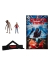 Stranger Things Set 2 figurine articulate Will Byers & Demogorgon 8 cm