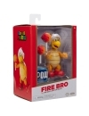 Super Mario Bros Figurina articulata Fire Bro Gold 10cm