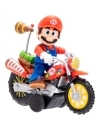 Super Mario Bros (Galaxy Movie) Set figurina Mario cu motocicleta