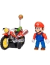 Super Mario Bros (Galaxy Movie) Set figurina Mario cu motocicleta