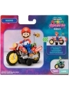 Super Mario Bros (Galaxy Movie) Set figurina Mario cu motocicleta