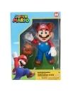 Super Mario Figurina articulata Mario Raton cu Frunza 10 cm