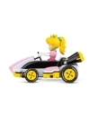 Super Mario Kart Vehicul cu telecomanda si figurina Peach scara 1:32