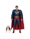 Superman (2025) DC Multiverse Deluxe Figurina articulata Superman cu Krypto the Super Dog 18 cm
