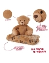 Teddy Bear Set Paturica si Jucarie de Plus 22cm