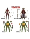 Teenage Mutant Ninja Turtles BST AXN Set 4 figurine articulate Mirage Comics Shredder & Turtles Exclusive 13 cm
