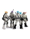 Teenage Mutant Ninja Turtles BST AXN Set 4 figurine articulate Black&White (IDW Comics) 13 cm