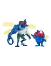 Teenage Mutant Ninja Turtles: Mutant Mayhem Set actiuni articulate Super Fly & Toddler Super Fly 11 cm 