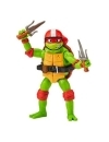 Teenage Mutant Ninja Turtles: Mutant Mayhem Figurina articulata Raphael cu scooter si atas 11 cm 