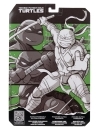 Teenage Mutant Ninja Turtles Page Punchers Figurina articulata Leonardo (Black White & Green) (Red Platinum Edition) 13 cm