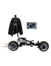 The Dark Knight DC Multiverse Batman & The Batpod  (figurina si vehicul)18 cm