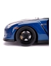 The Fast and Furious Diecast Model Hollywood Rides 1/18 2009 Nissan Skyline GT-R R35 with Brian Figur