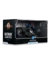The Flash DC Multiverse Vehicle Batcycle cu figurina Batman  