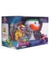 The Super Mario Galaxy Movie Set 2 figurine Bowser Jr. cu Clown Car 13 cm