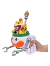 The Super Mario Galaxy Movie Set 2 figurine Bowser Jr. cu Clown Car 13 cm