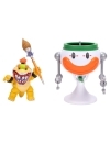 The Super Mario Galaxy Movie Set 2 figurine Bowser Jr. cu Clown Car 13 cm