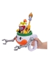 The Super Mario Galaxy Movie Set 2 figurine Bowser Jr. cu Clown Car 13 cm